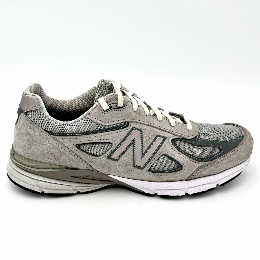 New Balance 990v4 Gray Lifestyle Casual Shoes Size 11, Made in USA